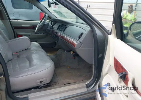 2002 Mercury Grand Marquis Ls from USA, damaged, VIN 2MEFM75W62X605311